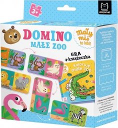  Aksjomat Domino. Małe zoo. Gra + książeczka