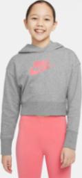  Nike Bluza Nike Sportswear Club Girls DC7210 092 DC7210 092 szary S (128-137cm)