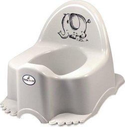 Tega Baby Nocnik Eco Słoń z pozytywką szary (TE0199)