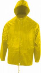  neutralna linia produktów Zestaw przeciwdeszczowy (spodnie/ kurtka), rozmiar M, żółty