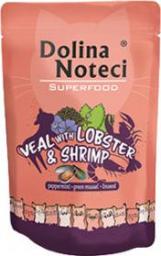  Dolina Noteci Superfood z cielęciną, homarem i krewetkami - mokra karma dla kota - 85g