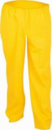  neutralna linia produktów Spodnie z paskiem w talii, PU stretch, rozmiar 5/66-68, żółte