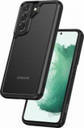  Crong Crong Hybrid Clear Cover - Etui Samsung Galaxy S22 (czarny)