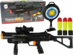 Latarka Lean Sport Karabin Granatnik Rakiety z Dźwięk Latarka Czarny