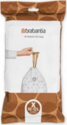 Brabantia Worki na śmieci rozmiar X 10-12L 40szt 138041