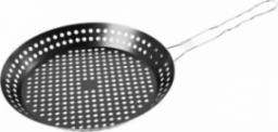 Patelnia BBQ Patelnia do grillowania koszyk płyta grillowa taca na grilla perforowana nieprzywierająca 31 cm