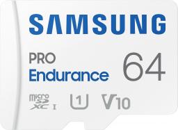 Karta Samsung PRO Endurance 2022 MicroSDXC 64 GB Class 10 UHS-I/U1 V10 (MB-MJ64KA/EU)