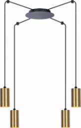 Lampa wisząca Kaja Pająk lampa wisząca Vigo K-4892 loftowy zwis do jadalni patyna
