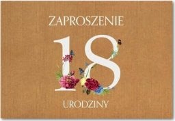 Trend Zaproszenie Urodziny 18 ZT36 (10szt.)