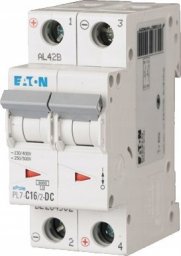  EATON (MB) Wyłącznik nadprądowy 2P C 16A 10kA DC PL7-C16/2-DC 264902