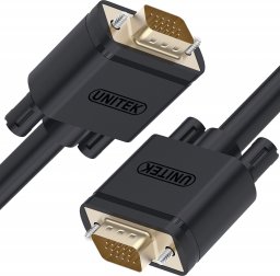 Kabel Unitek D-Sub (VGA) - D-Sub (VGA) 8m czarny (Y-C512G)