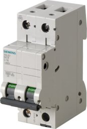 Siemens Wyłącznik nadprądowy 2P C 6A 6kA AC 5SL6206-7