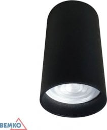 Lampa sufitowa Bemko Oprawa nasufitowa punktowa ULTER nieregulowana fi55 GU10 max. 1x50W czarna C23-DLU-R-GU10-150-BL