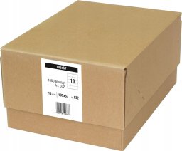Emerson Etykiety samoprzylepne 105x57mm EMERSON 032 QCT eta4t105x057we białe 1000ark*10szt