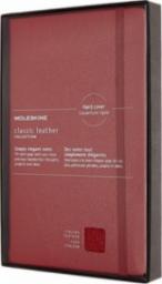  Moleskine Notes MOLESKINE Classic edycja limitowana, miękka oprawa skórzana L, 13x21 cm, w linie, czerwony