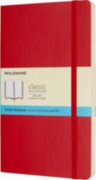  Moleskine Notes MOLESKINE Classic L (13x21cm) w kropki, miękka oprawa, 192 strony, czerwony
