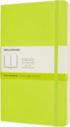 Moleskine Notes MOLESKINE Classic L (13x21 cm) gładki, miękka oprawa, lemon green, 240 stron, zielony