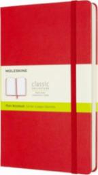  Moleskine Notes MOLESKINE Classic L (13x21 cm) gładki, twarda oprawa, scarlet red, 400 stron, czerwony