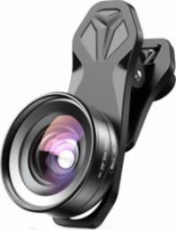 Apexel Zestaw 2 profesjonalnych obiektywów Apexel wykonanych z obiektywu makro 10x i obiektywu szerokokątnego 120, kompatybilnych z iPhone, Samsung, Huawei, Oppo, Xiaomi