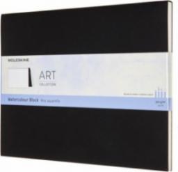  Moleskine Blok MOLESKINE Watercolour XL (19x25 cm), 20 stron, czarny