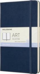  Moleskine Szkicownik MOLESKINE L (13x21cm), szafirowy, twarda oprawa, 104 strony, niebieski