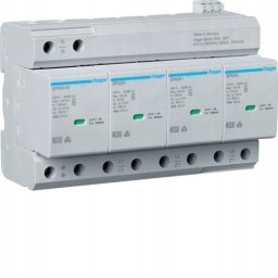 Hager Ogranicznik przepięć B+C Typ 1+2 4P TN-S/TT Iimp=100kA Up≤1,5kV styk SPA801