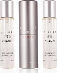  Chanel  Allure Homme Sport Eau Extreme EDT 60 ml (podróżny atomizer + wkłady)