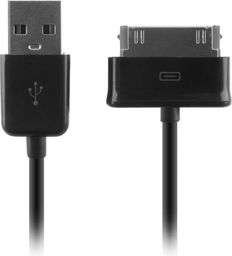 Kabel USB Forever USB-A - Samsung 30-pin Czarny (T_0009326)
