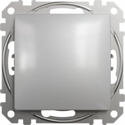  Schneider Electric Sedna Design Łącznik 1-biegunowy srebrne aluminium SDD113101