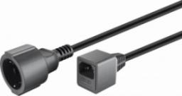  Goobay Kabel przedłużający do UPS IEC C14 0.2m