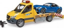  Bruder Bruder MB Sprinter car transporter with light & sound module, model vehicle (orange/blue, incl. Roadster)