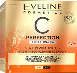  Eveline C Perfection Silnie Rewitalizujący Krem przeciwzmarszczkowy 40+ na dzień i noc 50ml
