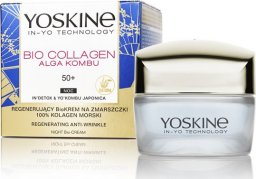 DAX Yoskine Bio Collagen 50+ Bio-Krem regenerujący na zmarszczki na noc 50ml
