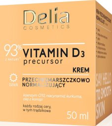  Delia Vitamin D3 Precursor Krem przeciwzmarszczkowo - normalizujący na dzień 50ml
