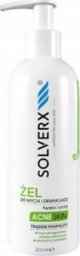  Solverx Acne Skin Żel do mycia i demakijażu twarzy i oczu - przeciwtrądzikowy 200 ml
