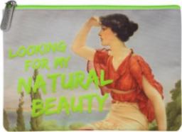  Santoro London Płaska Kosmetyczka, Saszetka - Masterpieces - Looking For My Natural Beauty