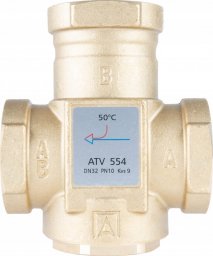  Afriso Zawór temperaturowy ATV 554, DN32, Rp1 1/4", kvs 9, 50°C