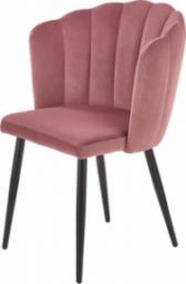  Selsey SELSEY Krzesło tapicerowane Baltip różowe