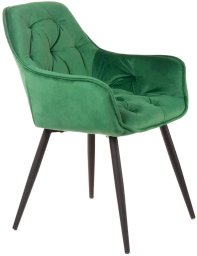 Homla HOMLA CHERRY Krzesło zielone 57x63x84 cm