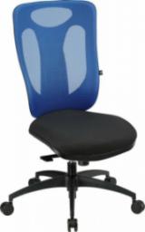 Krzesło biurowe TOPSTAR NetPro100 Niebieskie