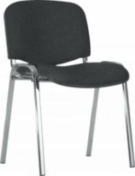  neutralna linia produktów Krzeslo konfer. ISO, chrom/bordowy