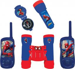  Lexibook Zestaw przygodowy Spiderman z krótkofalówkami do 120m, lornetką i kompasem (RPTW12SP)