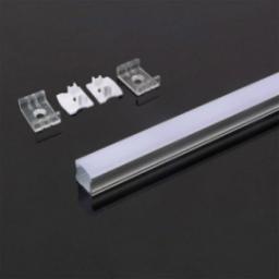 Taśma LED V-TAC Profil Aluminiowy V-TAC 2mb Biały, Klosz Mleczny VT-8110-W 5 Lat Gwarancji