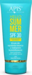  Apis APIS_Hello Summer Sunscreen Face wodoodporny krem do opalania twarzy z nektarem komórkowym SPF30 50ml