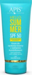  Apis APIS_Hello Summer Sunscreen Face wodoodporny krem do opalania twarzy z nektarem komórkowym SPF50 50ml