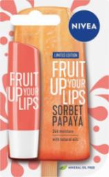  Nivea NIVEA_Fruit Up Your Lips pielęgnacyjna pomadka do ust Sorbet Papaya 5,5ml