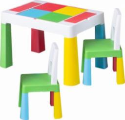 Multifun Multifun zestaw mebli dzieciĘcych stolik 2 krzeseŁka multicolor