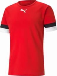  Koszulka męska Puma teamRISE Jersey czerwona 704932 01 : Rozmiar - L