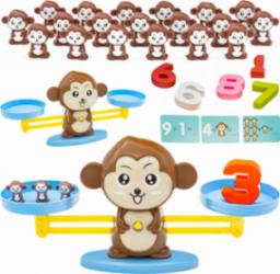  DK Gra Nauka Liczenia - Równoważnia Waga Szalkowa Małpka - Monkey Balance