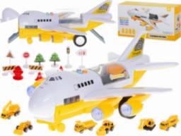  KIK Samolot transporter z autami budowlany bok/przód